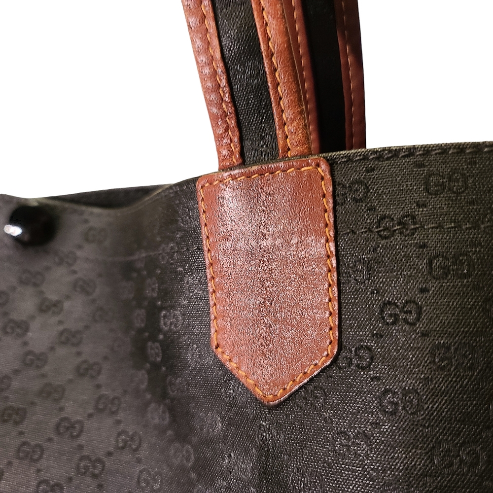 VINTAGE GUCCI TOTE - Picture 4 of 15